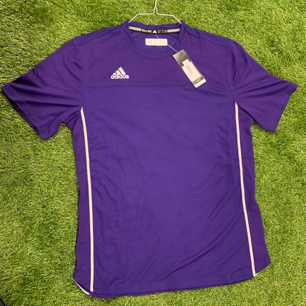 Adidas purple sport shirt